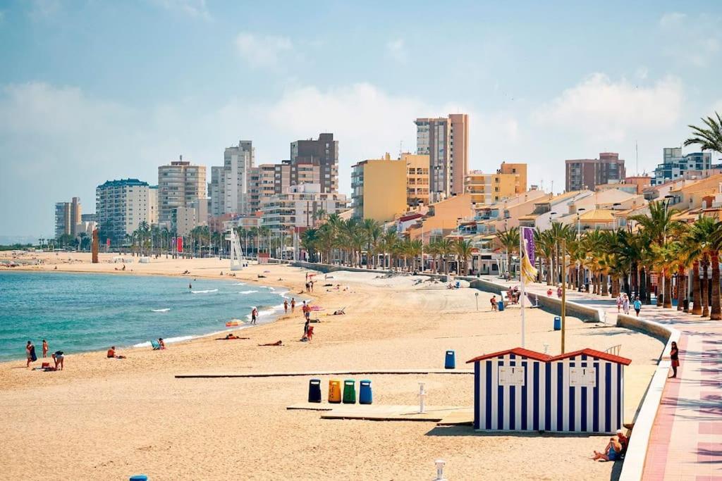 Apartamento Moderno Con Piscina Garaje Wifi Ac El Campello Eksteriør billede